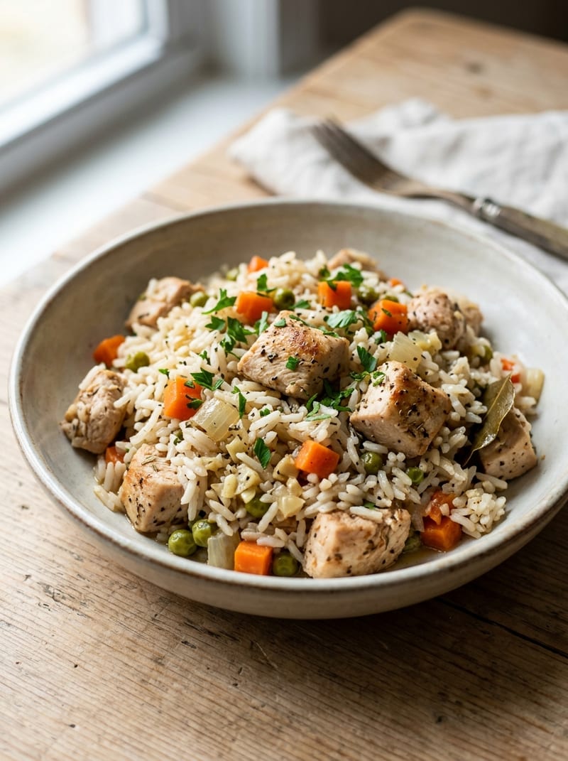 Instant Pot Quick Meal: 30-Minute Chicken and Rice