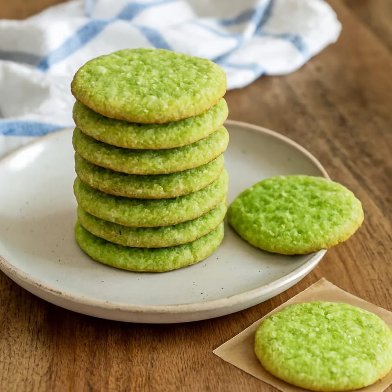 Pandan Asian Cookies — Chinese Recipe