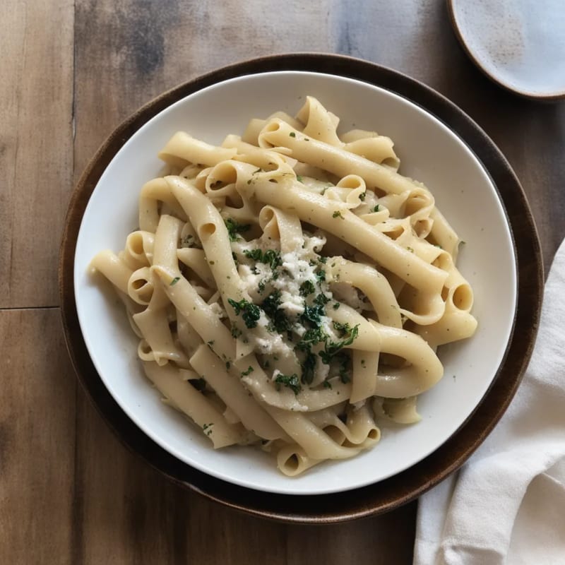 Quick Homemade Dinner Ideas for Two: Creamy Garlic Pasta