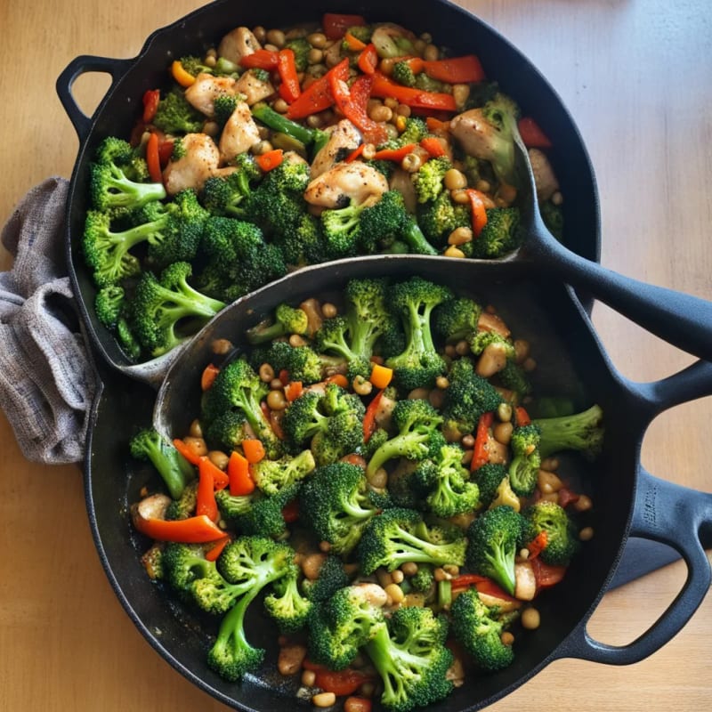 Quick and Healthy One Pan Meals: Chicken and Veggie Stir-Fry
