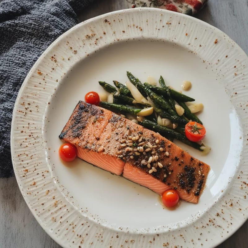 Easy Healthy Seafood Meals for Weight Loss: Grilled Salmo...