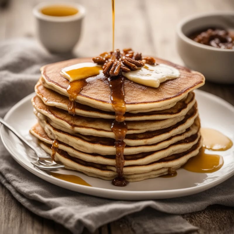 Fluffy Pancakes from Scratch